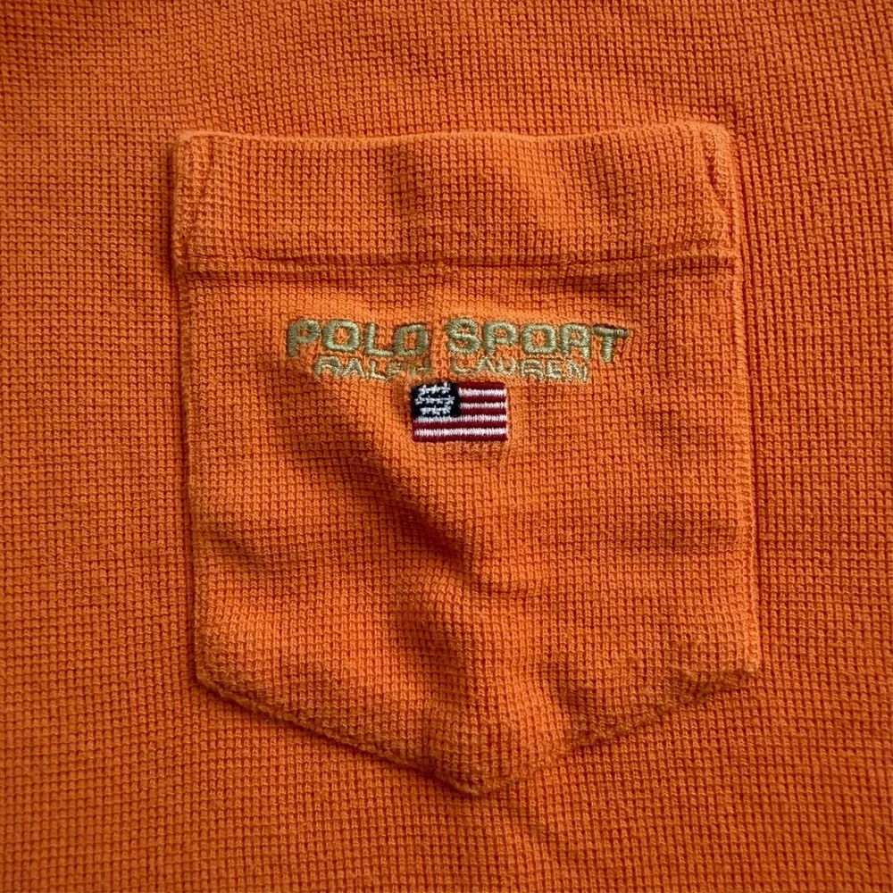 Polo Sport Ralph Lauren Vintage Polo Shirt Mens Large Cotton